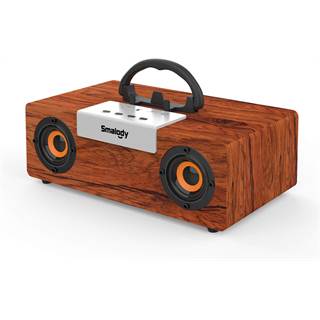 Smalody A-1 : Haut-parleur Bluetooth bois 50W puissant et polyvalent