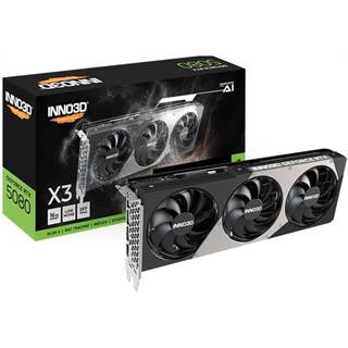 Inno3D GeForce RTX 5080 X3 OC 16GB GDDR7 - Carte Graphique Gaming Haut de Gamme
