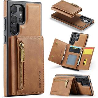 Étui Portefeuille 2-en-1 Cuir Mat iPhone 17 Pro Max - Marron
