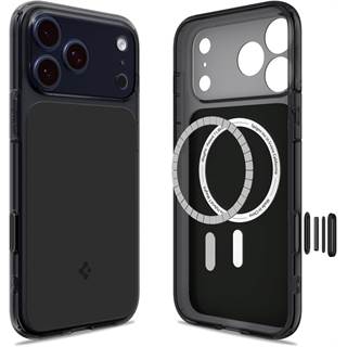 Spigen Ultra Hybrid T MagFit - Coque iPhone 17 Pro Max (Noir Mat)