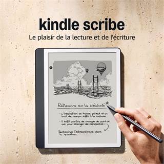 Amazon Kindle Scribe (16 Go) - Tablette de lecture et d'écriture avec stylet premium