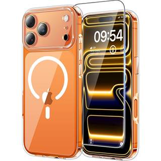 Coque TAURI MagSafe iPhone 17 Pro Max - Protection Totale Transparent
