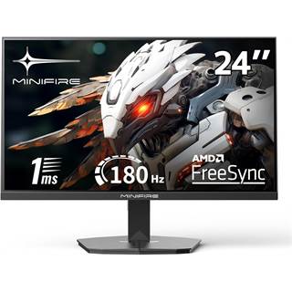 Minifire Écran Gaming 24 Pouces - 180 Hz, 1ms, FreeSync