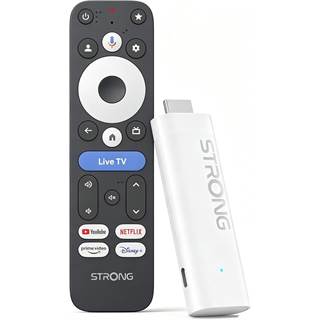 STRONG Leap-Nova-X TV Stick Android 14 : 2 Go RAM, 32 Go ROM, 4K UHD, WiFi 6