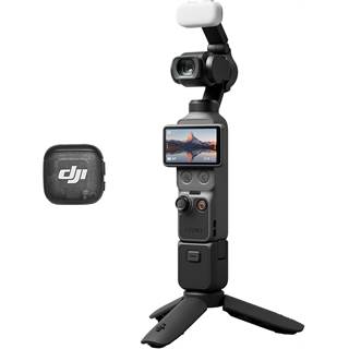 Photo DJI Osmo Pocket 4 Creator Bundle - Caméra de Poche 1 Pouce 4K/240fps avec Mic 3 - 619,00 EUR