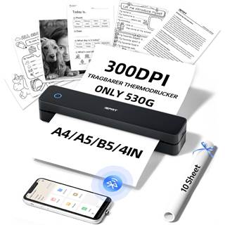 iDPRT MT610pro - Imprimante Thermique Portable A4 Bluetooth