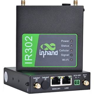 InHand IR302 Routeur VPN Industriel IoT Double SIM 4G LTE WiFi