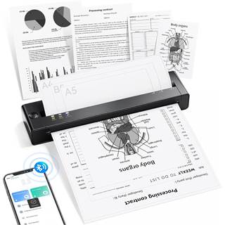 TATTMUSE A28U - Imprimante Thermique Portable A4 Sans Encre