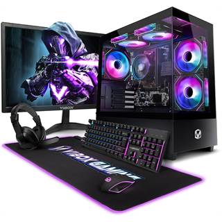 VIBOX VI-80 PC Gamer Complet – Ryzen 3 3200G, 16 Go RAM, SSD 240 Go + HDD 2 To