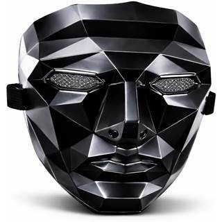 Masque TK Gruppe Timo Klingler avec Carte de Jeu - Halloween Carnaval Costume Adulte