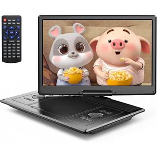 YOTON YD155M - Lecteur DVD Portable 14,1" HD | Écran Rotatif, Autonomie 6h et Multizone