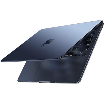 Coque rigide MacBook Air 13'' - Bleu minuit mat, compatible M2 M3 M4 - 17,13 EUR
