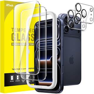 JETech Protection Écran iPhone 17 Pro - Verre Trempé 9H (2 pcs)