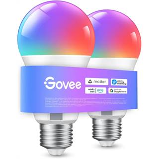 Lot de 2 Ampoules Intelligentes Govee RGBWW - Éclairage Connecté
