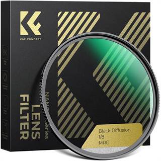 K&F CONCEPT Filtre Black Diffusion 1/8 49mm - Effet Mist Haute Définition